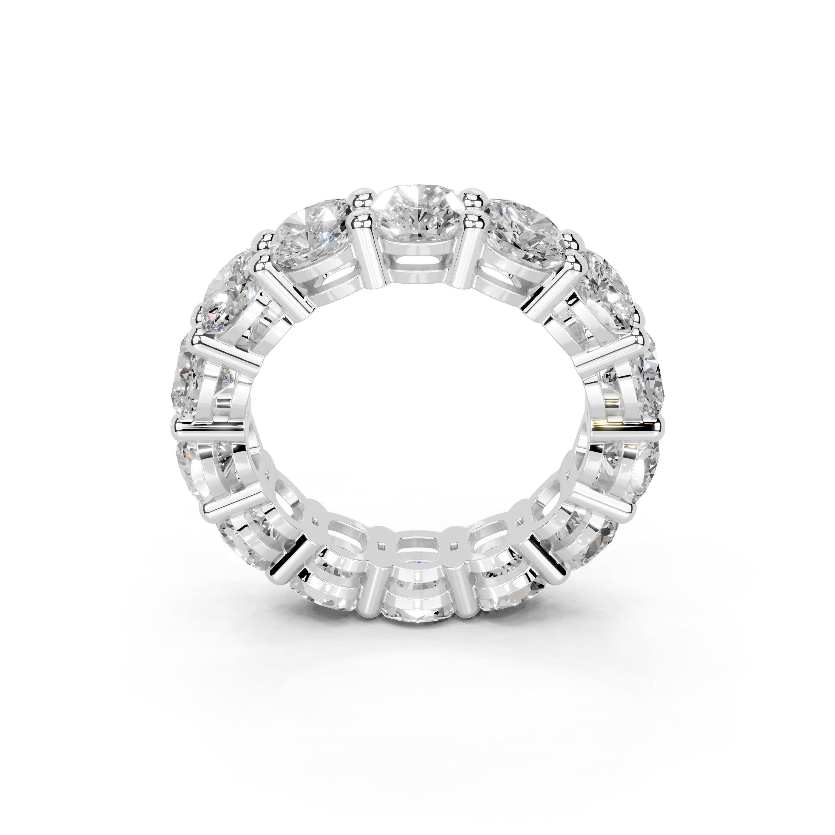 Cushion Cut Lab Grown Diamond Eternity Band