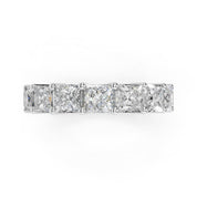 Princess Cut Lab Grown Diamond Eternity Band