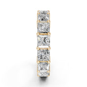 Princess Cut Lab Grown Diamond Eternity Band