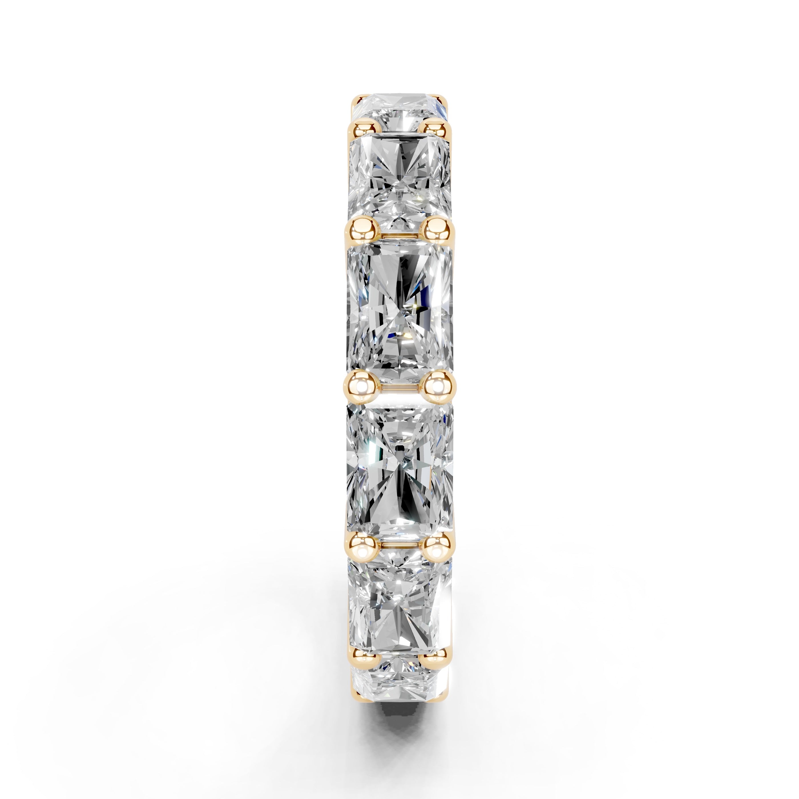 Radiant Cut Lab Grown Diamond Eternity Band