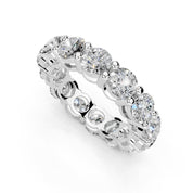 Round Cut Lab Grown Diamond Eternity Band