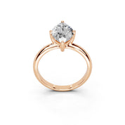 Marquise Cut Classic  Solitaire Lab Grown Diamond Engagement Ring