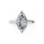 Marquise Cut Classic  Solitaire Lab Grown Diamond Engagement Ring