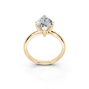 Marquise Cut Classic  Solitaire Lab Grown Diamond Engagement Ring