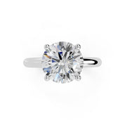 Round Cut Classic  Solitaire Lab Grown Diamond Engagement Ring