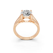 Split Shank Lab Grown Diamond Engagement Ring