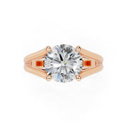 Split Shank Lab Grown Diamond Engagement Ring