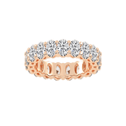 Oval Cut Lab Grown Diamond Eternity Band