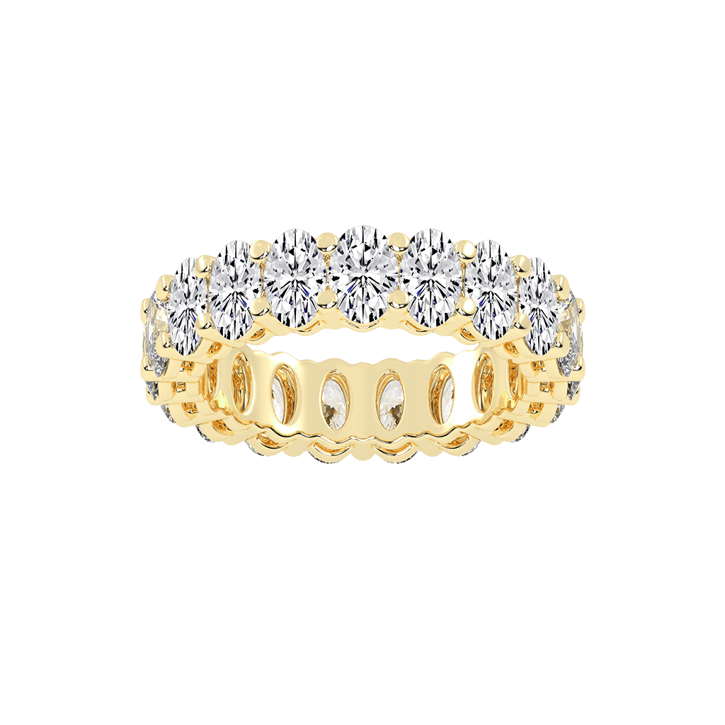 Oval Cut Lab Grown Diamond Eternity Band