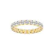 Round Cut Lab Grown Diamond Eternity Band