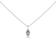 Solitaire Marquise cut 1.75 Cttw Lab Grown Diamond Pendant