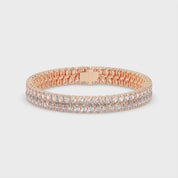 Pear Cut Lab Grown Diamond Bangle Bracelet