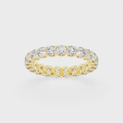 Round Cut Lab Grown Diamond Eternity Band