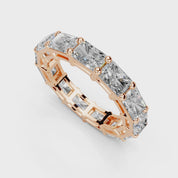 Radiant Cut Lab Grown Diamond Eternity Band